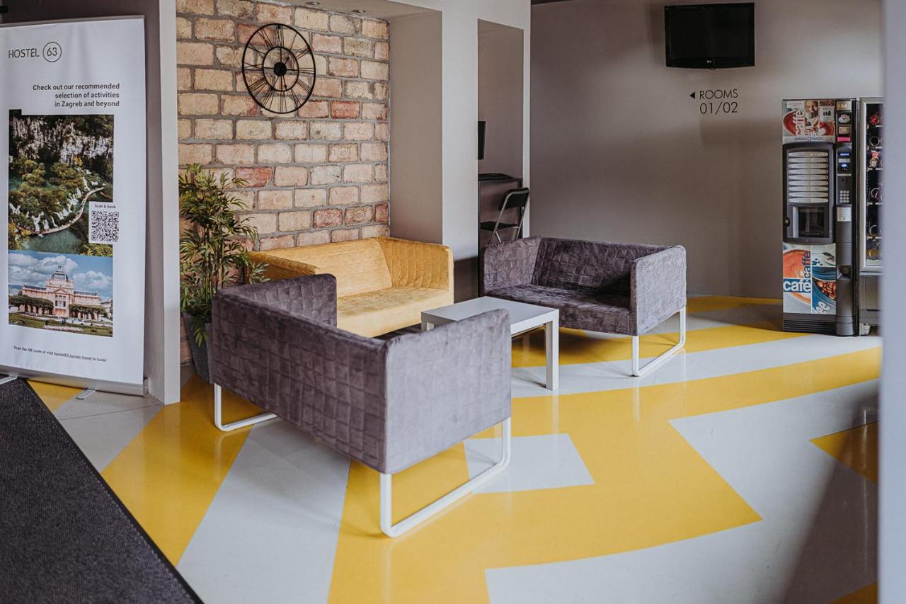 Private Rooms At Hostel63 Zagreb Exterior photo